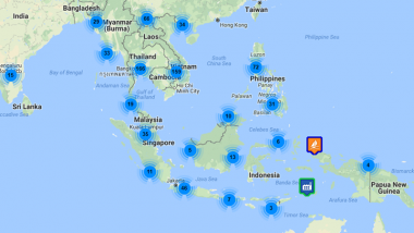 Map of CADP Infrastructure Projects
