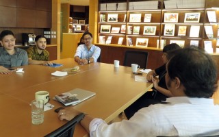ERIA Holds Coffee Talk in New Information Centre