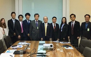 ERIA Pays Courtesy Call to Thailand's Minister of Energy