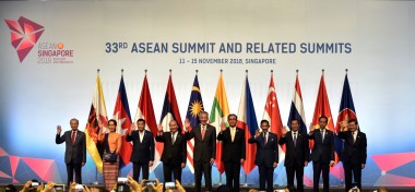 ERIA’s Efforts Praised in Chairman’s Statement of 33rd ASEAN Summit