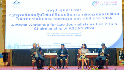 ERIA Boosts Lao Media’s Capacity on ASEAN Reporting