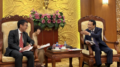 ERIA President Meets Viet Nam's Vice-Chairman of Central Economic Affairs Commission