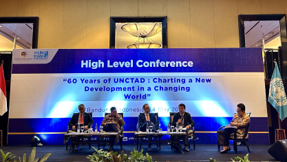 ERIA President Participates in High-Level Conference on 60 Years of UNCTAD, Hosted by MOFA Indonesia