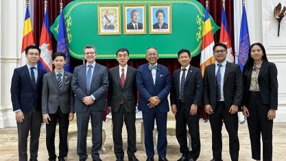 ERIA President Pays Courtesy Calls on Ministers of Royal Government of Cambodia to Enhance Partnerships