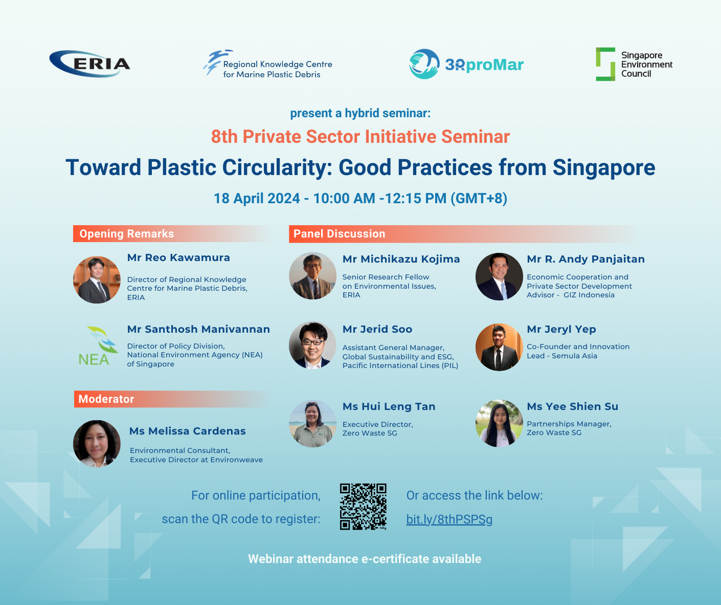 Private Sector Initiatives to Reduce Marine Plastics: Toward Plastic Circularity - Good Practices from Singapore