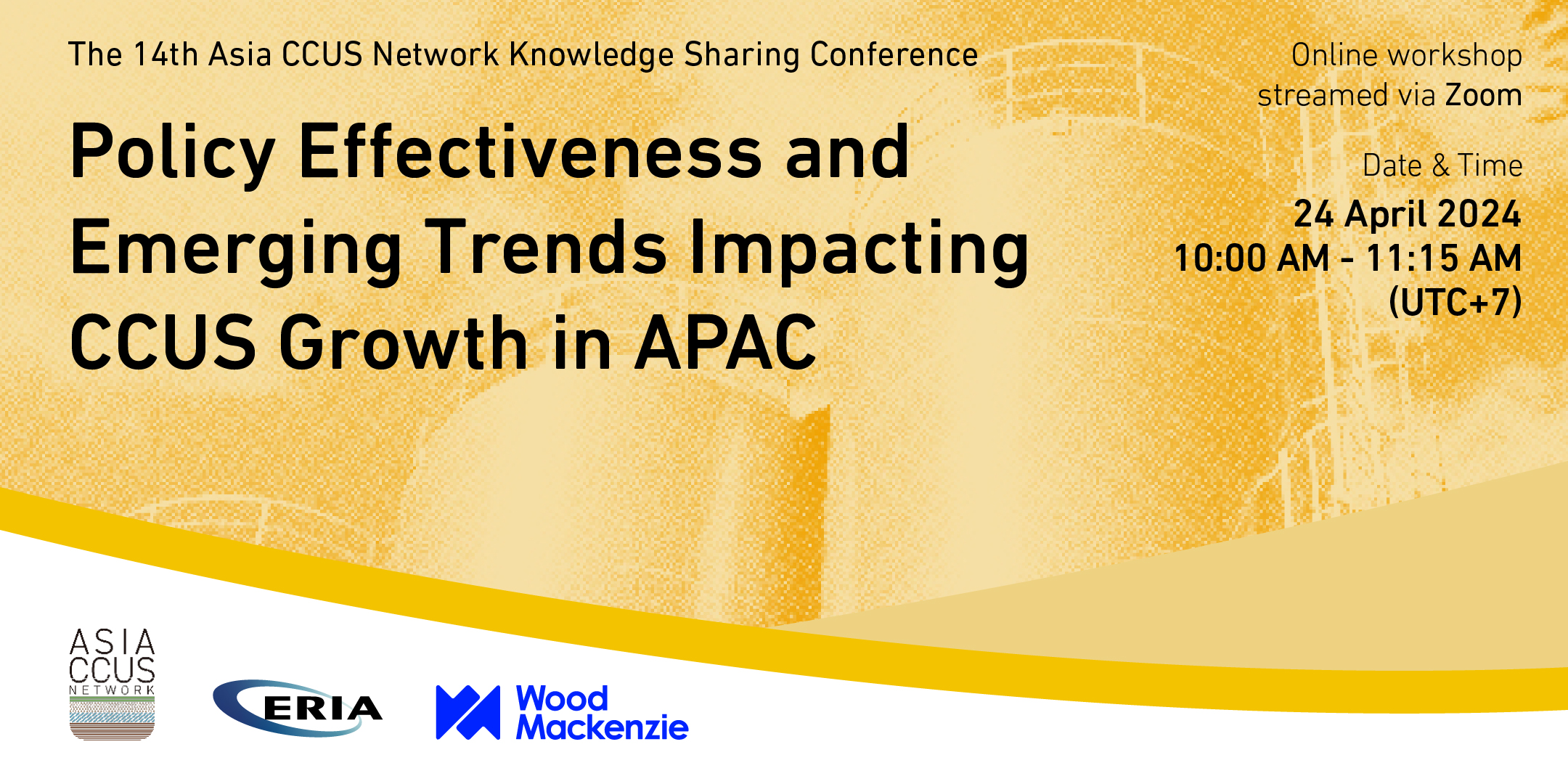 The 14th ACN Knowledge Sharing Conference: Policy Effectiveness and Emerging Trends Impacting CCUS Growth in APAC
