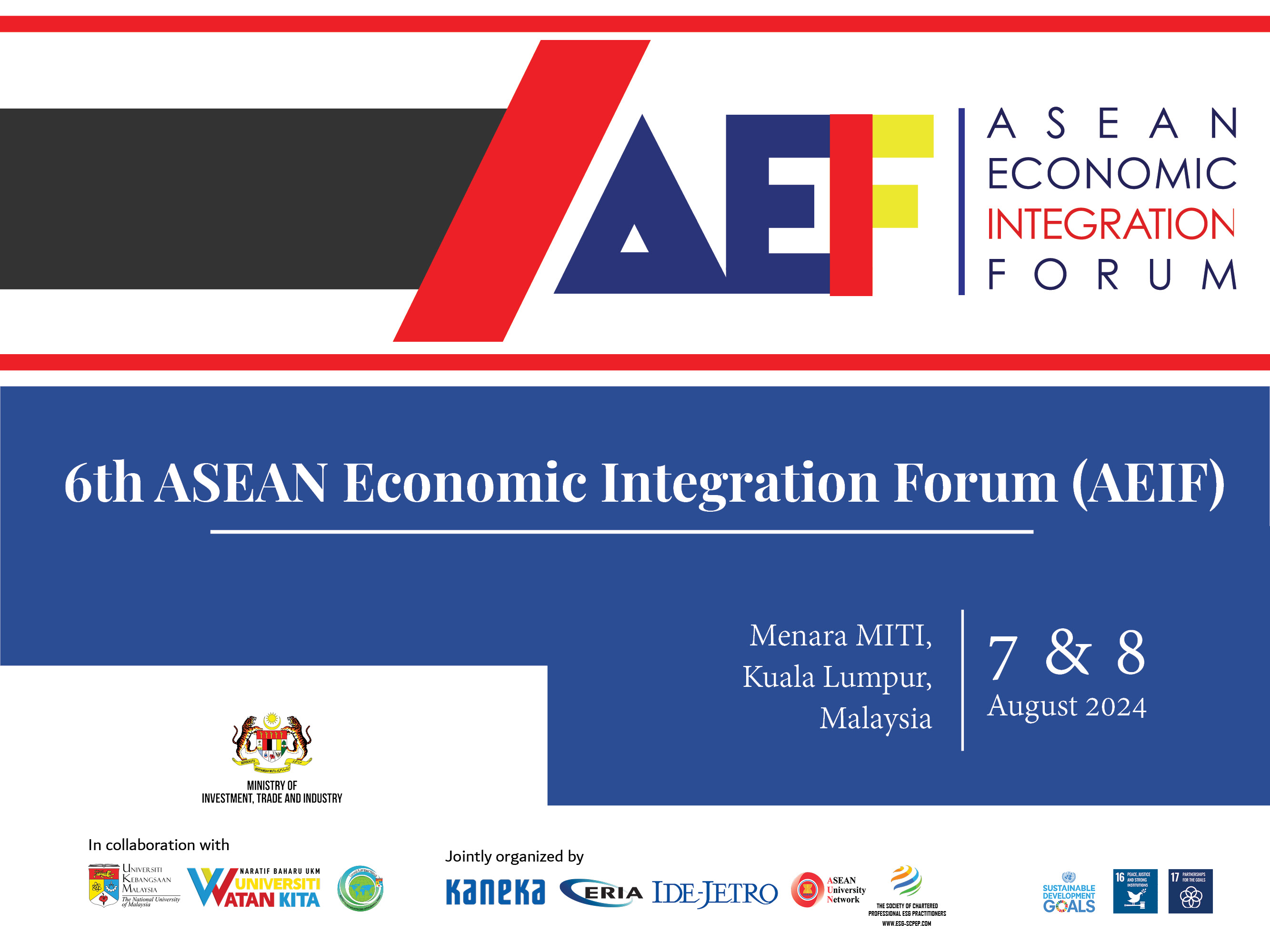 The 6th ASEAN Economic Integration Forum (AEIF) 2024