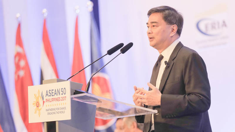 ASEAN can Foster Sense of Belonging, says Former Thai PM Vejjajiva