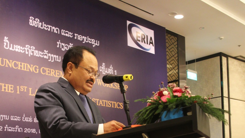 H.E. Dr Khammany Inthirath, the Minister of Energy and Mines, Lao PDR