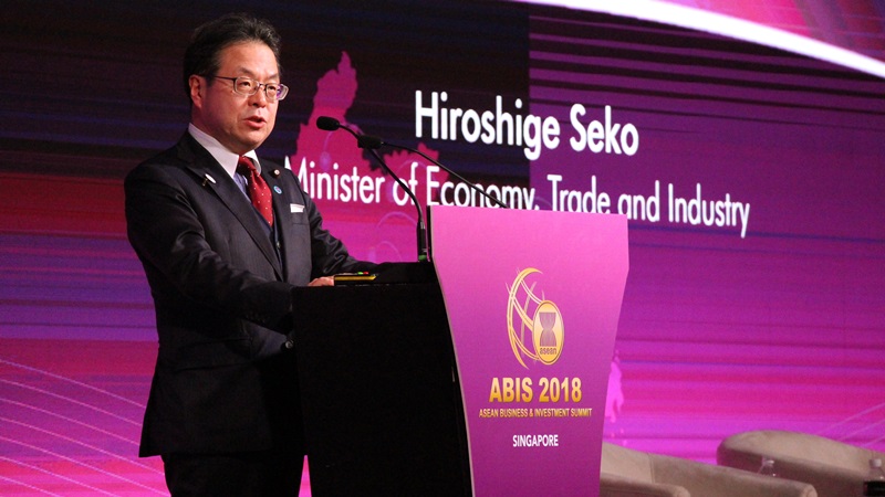 H.E. Mr Hiroshige Seko, Minister of Economy, Trade, and Industry of Japan