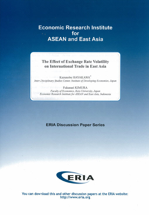 The Effect of Exchange Rate Volatility on International Trade in East Asia