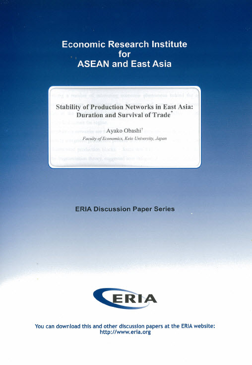 Stability of Production Networks in East Asia:Duration and Survival of Trade