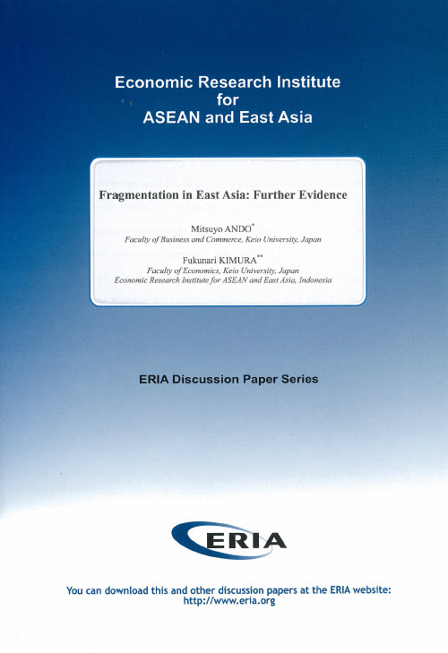 Fragmentation in East Asia: Further Evidence