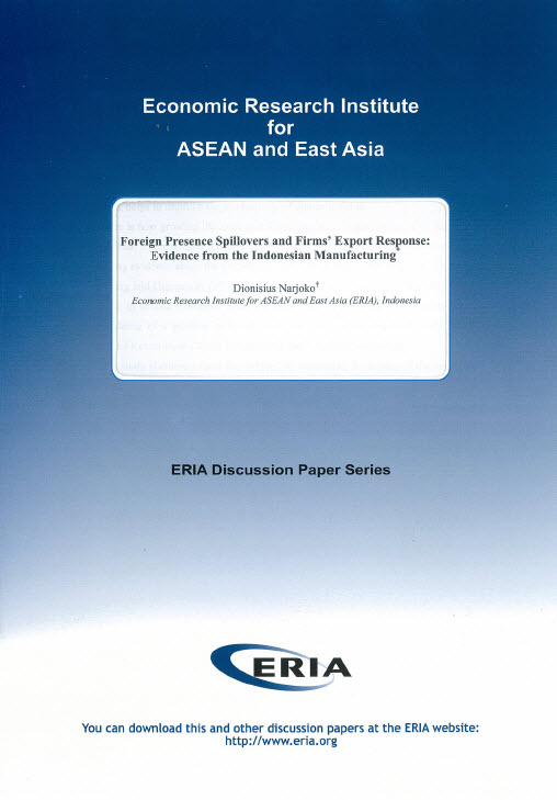 Foreign Presence Spillovers and Firms' Export Response:Evidence from the Indonesian Manufacturing