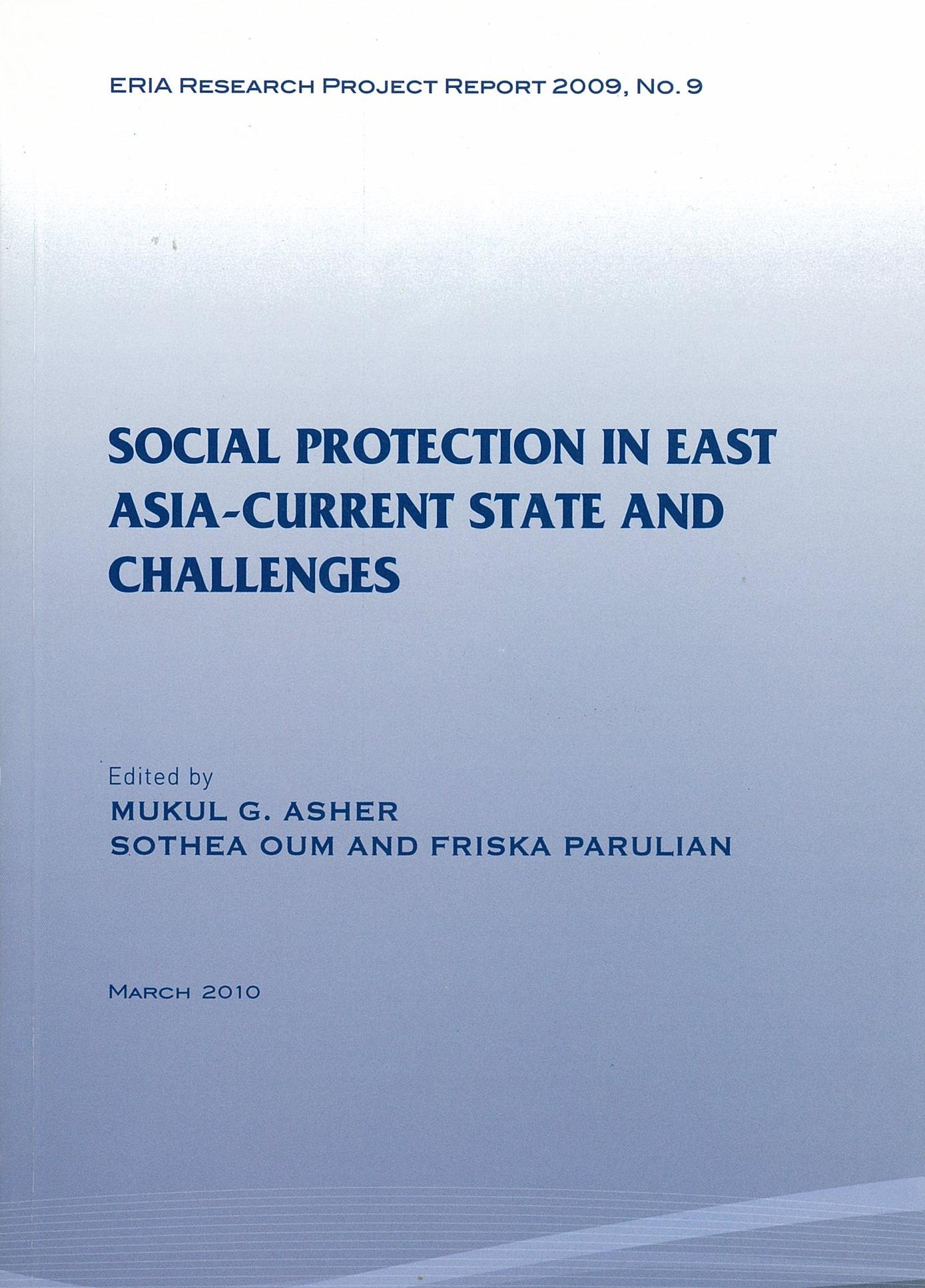 Social Protection in East Asia - Current State and Challenges