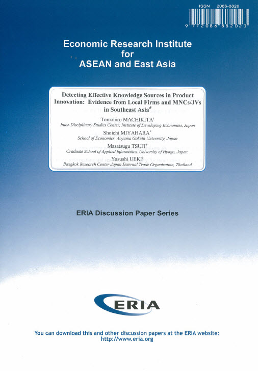 Detecting Effective Knowledge Sources in Product  Innovation: Evidence from Local Firms and MNCs/JVs in Southeast Asia