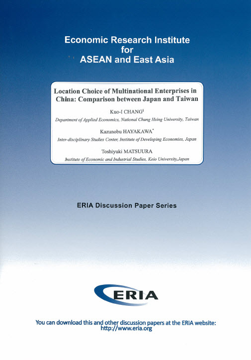 Location Choice of Multinational Enterprises in China: Comparison between Japan and Taiwan