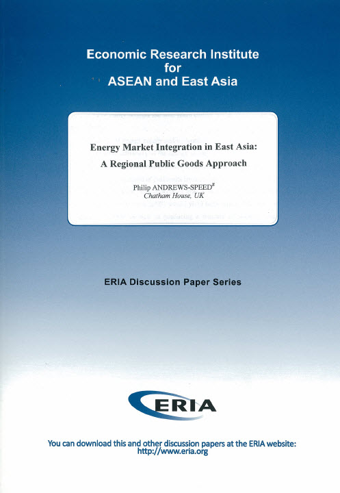 Energy Market Integration in East Asia:  A Regional Public Goods Approach