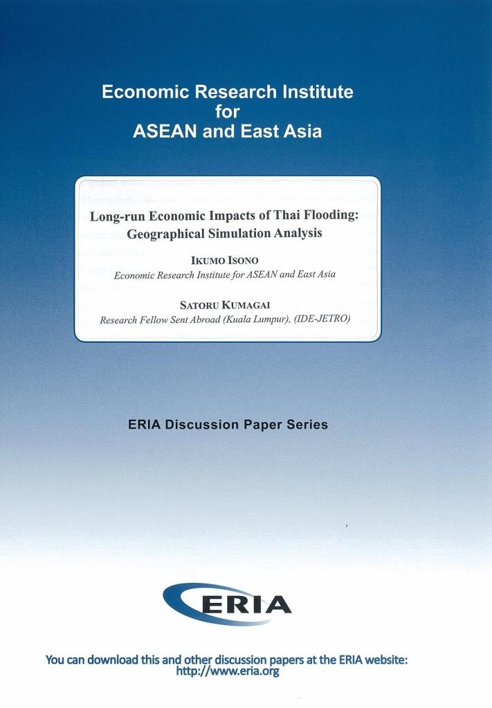 Long-run Economic Impacts of Thai Flooding: Geographical Simulation Analysis