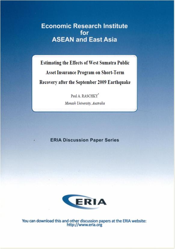 Estimating the Effects of West Sumatra Public Asset Insurance Program on Short-Term Recovery after the September 2009 Earthquake