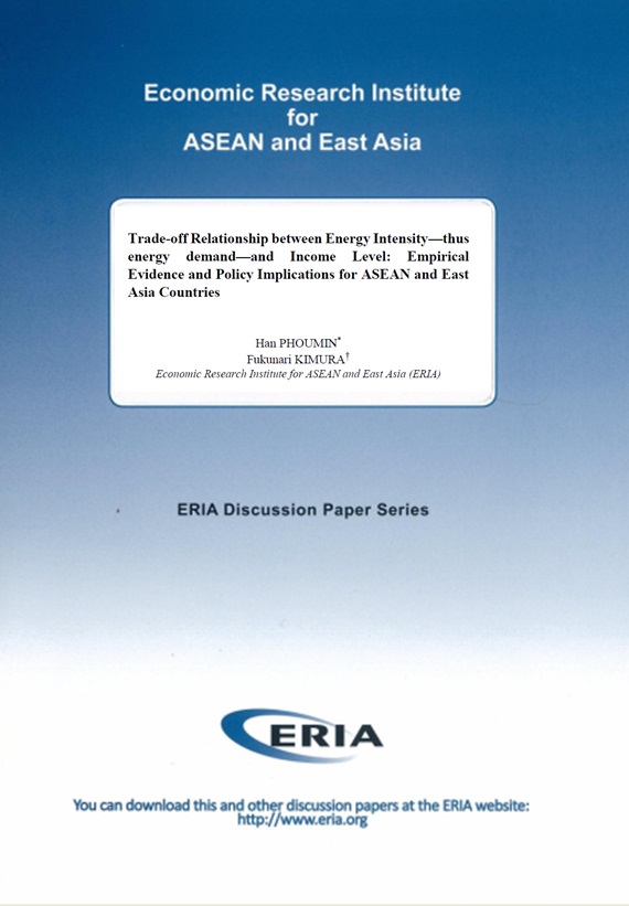 Trade-off Relationship between Energy Intensity- thus energy demand - and Income Level: Empirical Evidence and Policy Implications for ASEAN and East Asia Countries