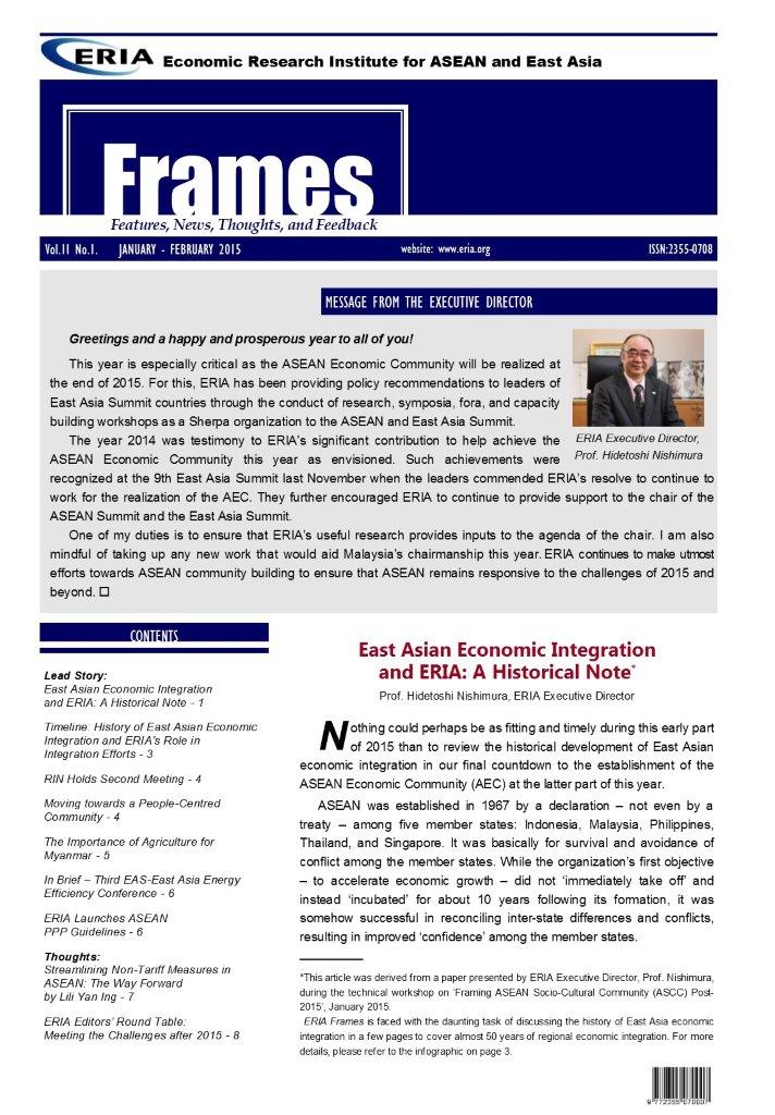 ERIA official newsletter