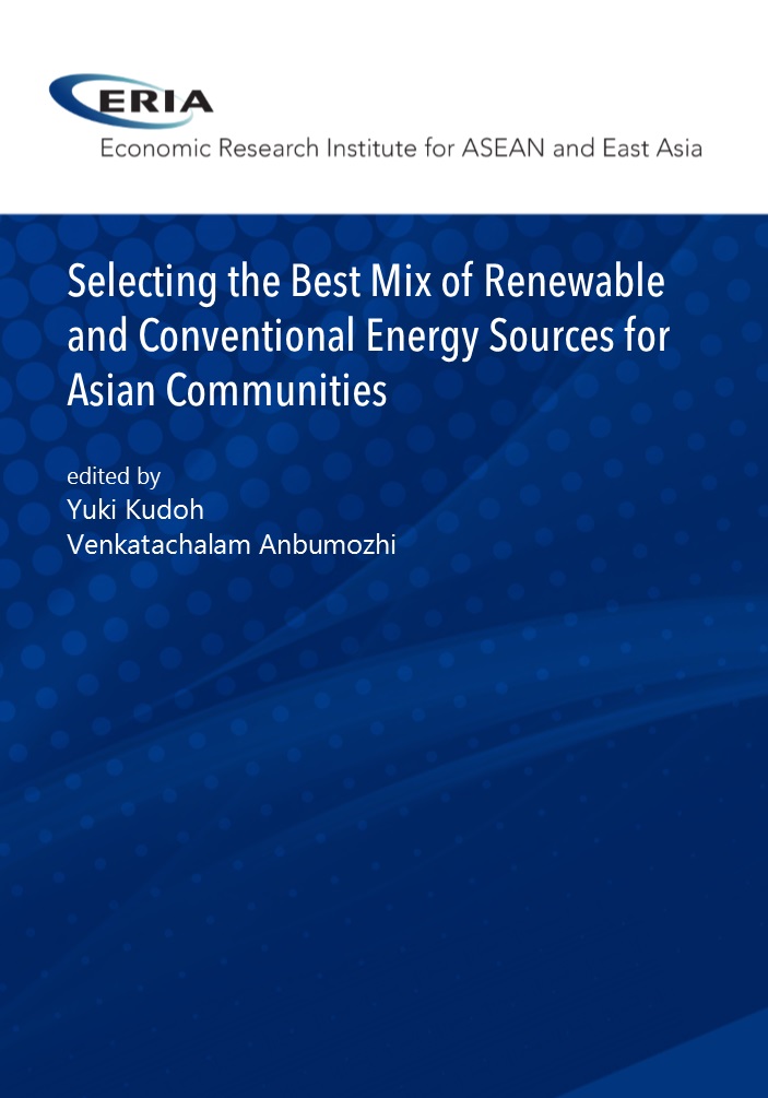 Selecting the Best Mix of Renewable and Conventional Energy Sources for Asian Communities