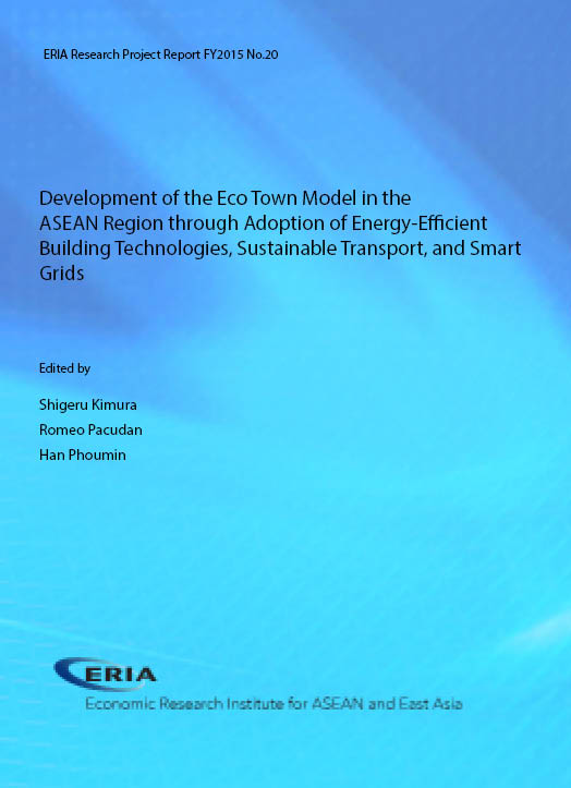 Development of the Eco Town Model in the ASEAN Region through Adoption of Energy-Efficient Building Technologies, Sustainable Transport, and Smart Grids