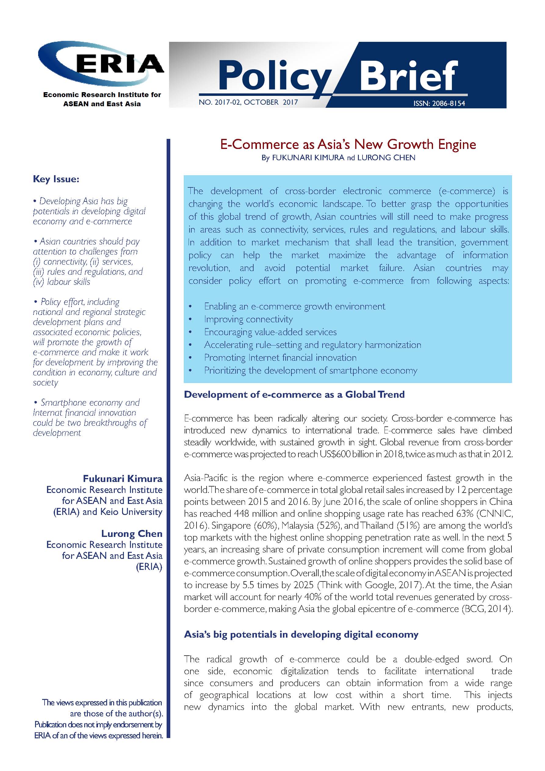 E-Commerce as Asia's New Growth Engine