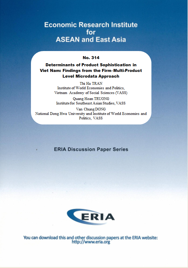 Determinants of Product Sophistication in Viet Nam: Findings from the Firm- Multi-Product Level Microdata Approach