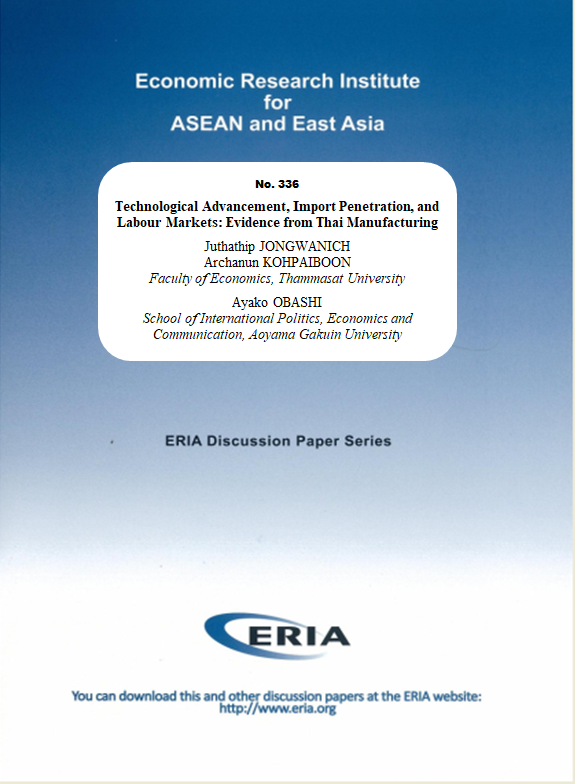 Technological Advancement, Import Penetration, and Labour Markets: Evidence from Thai Manufacturing