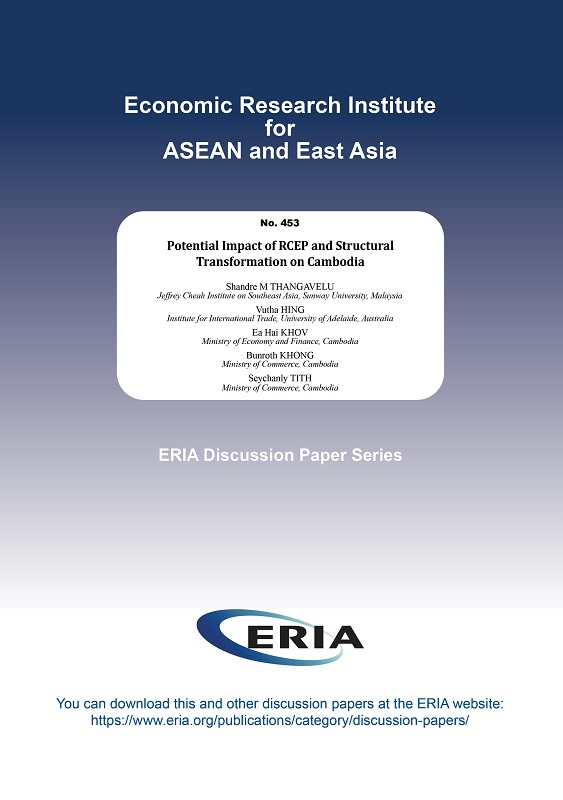 Potential Impact of RCEP and Structural Transformation on Cambodia