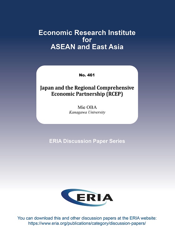 Japan and the Regional Comprehensive Economic Partnership (RCEP)