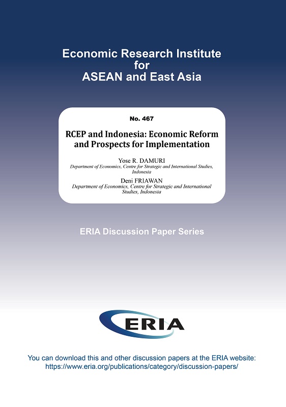 RCEP and Indonesia: Economic Reform and Prospects for Implementation