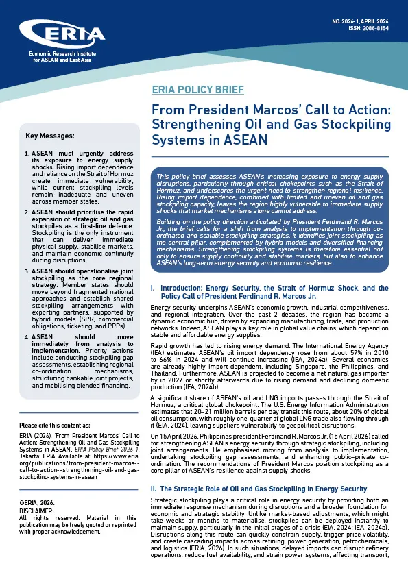 From President Marcos’ Call to Action: Strengthening Oil and Gas Stockpiling Systems in ASEAN