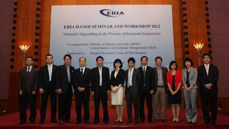 ERIA Organizes Capacity Building Seminar and Workshop in Hanoi on "Vietnam's Upgrading in the Process of Economic Integration"