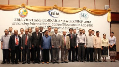 ERIA Organizes Capacity Building Seminar and Workshop in Vientiane towards ASEAN Economic Integration