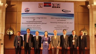 ERIA Capacity Building Seminar in Cambodia - Remaining Challenge for ASEAN Economic Community 2015