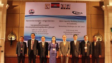 ERIA Capacity Building Seminar in Cambodia - Remaining Challenge for ASEAN Economic Community 2015