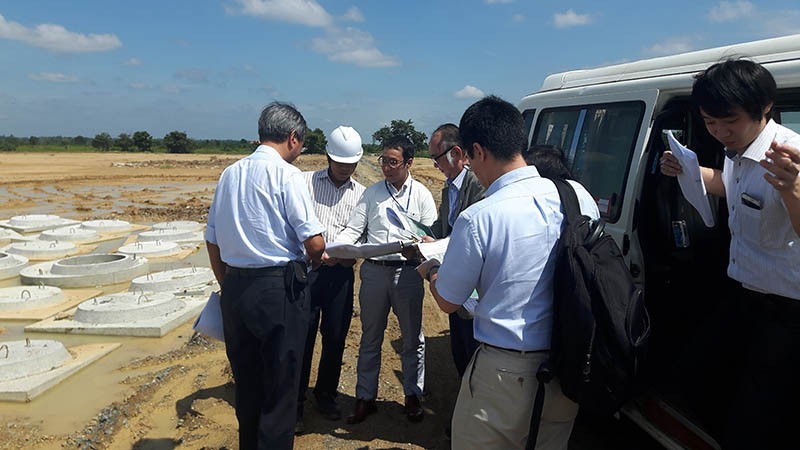 ERIA CADP Research Team Conducts Site Visits in Cambodia