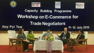 ERIA CBP Holds Workshop on E-commerce in Naypyitaw