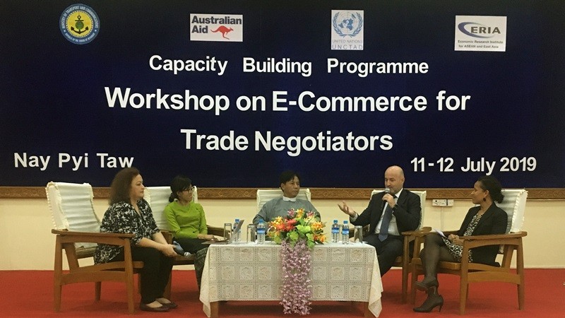 ERIA CBP Holds Workshop on E-commerce in Naypyitaw