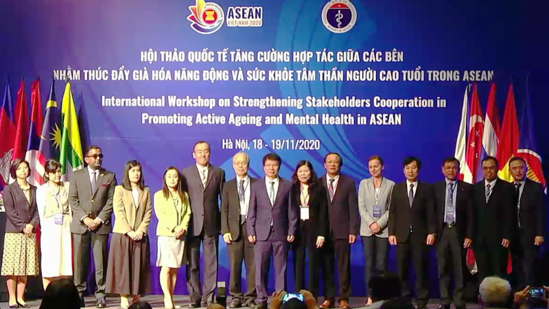 ERIA Co-organises Workshop on Stakeholders Cooperation in Promoting Active Ageing and Mental Health in ASEAN