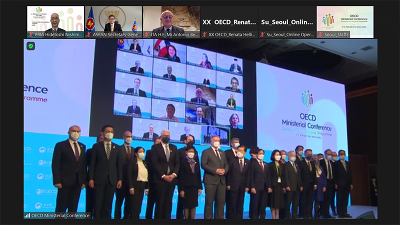 ERIA Participates in the OECD Ministerial Conference on SEARP