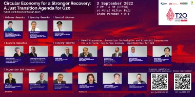[Event] Circular Economy for a Stronger Recovery:  A Just Transition Agenda for G20