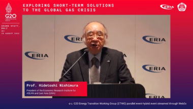 'EXPLORING SHORT-TERM SOLUTIONS TO THE GLOBAL GAS CRISIS' – G20 ENERGY TRANSITION WORKING GROUP (ETWG) PARALLEL EVENT