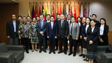 Lao PDR Delegation’s Courtesy Visit to ERIA