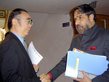 Meeting with Commerce and Industry Minister of India, H.E. Mr. Anand Sharma