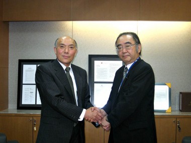Visit of Vice President, International Affairs Innovation Promotion of AIST, Mr. Masakazu Yamazaki