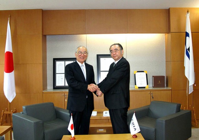 Visit of President of JAPEX, Mr. Osamu Watanabe
